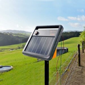 S100 Solar Fence Energizer installed
